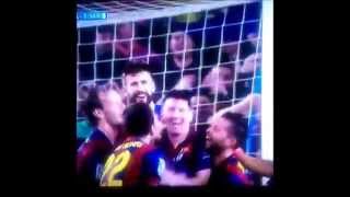 Lionel Messi breaks Telmo Zarra's all time La Liga with a Great hattrick goalscoring record