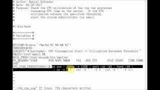 GNU/Linux - How to Write a Useful Bash Shell Script.