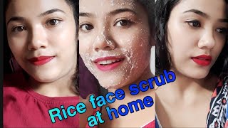 Face scrub at home😊..ঘৰতে থাকি নিজৰ ছাল খনৰ এনেদৰে যত্ন লওক😊 আৰু লগতে নৰসিংহ মসুন্দৰী চাটনি বনালোঁ😊