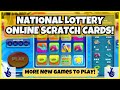 National Lottery Online Scratch Cards! 🎉 More New Games Released!😊 #scratchcards #nationallottery