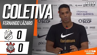 COLETIVA FERNANDO LÁZARO | Inter de Limeira x Corinthians - Campeonato Paulista 2023