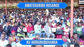 AMATERANIRO RUSANGE  UMUNSI WA MBERE 05-1-2025