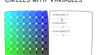 CSS Paint API - Circles with Variables