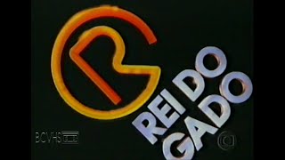 Rede Globo - Intervalo Comercial O Rei do Gado - Parte 01