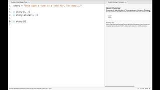 Extract Multiple Characters from String with Bracket Syntax