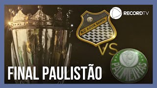 Final entre Palmeiras x Água Santa será transmitida neste domingo (2)
