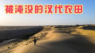 探秘被沙漠掩埋的汉代农田，据说遍地是古董，看看我能不能捡到【旅途琪遇记】