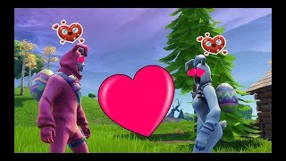 RABBIT RAIDER MEETS BUNNY BRAWLER *FORTNITE SEASON 6 SHORT FILM*