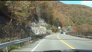 栃木県道23号〜国道121号線（川治ダム〜道の駅湯西川）車載動画