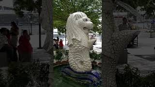 星洲故事：要跟大鱼尾狮说再见一段时间；Singapore Story: See you soon, large Merlion