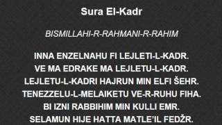 Sura El Kadr