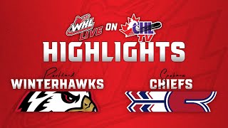 Portland Winterhawks at Spokane Chiefs 11/30 | WHL Highlights 2024-25