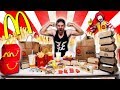 THE $100 MCDONALDS MENU CHALLENGE! (12,000+ CALORIES)