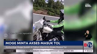 Moge Minta Bisa Masuk Tol, Bagaimana?