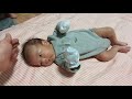 생후 49일 뒤집기 시도하는 우리 아들 my son tries to turn 49 days old 광고없어요 no ads