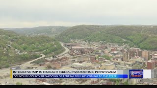 Interactive map to highlight federal investments in Pa