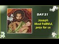 Consecration to St. Joseph (Day 21) - Tara Na Kay Tata Jose