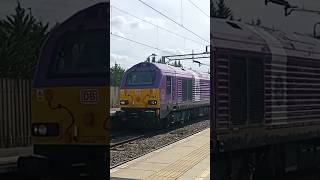 67007 departs Bletchley from Toton T.M.D to Bedford 30/8/24