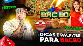 DICAS E PALPITES PARA SE SAIR BEM NO BAC BOO! PEGUEI DOIS EMPATES AO VIVO! EP2