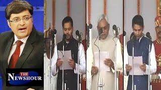 Lalu Beta Raj | Tejaswi Prasad Appointed As Bihar Deputy CM : The Newshour Debate (20th Nov 2015)