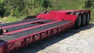 1996 Witzo Challenger 50 Ton Detachable Trailer For Sale