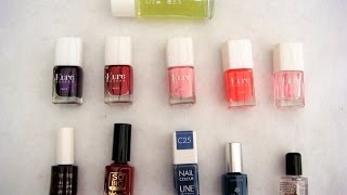 Revue: Vernis Naturels Avril, Couleur Caramel, So Bio Etic, Une et Kure Bazaar