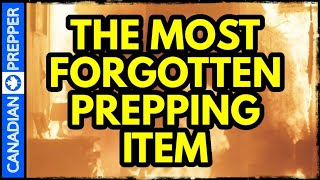 The Most Forgotten and Underrated Prepping Item