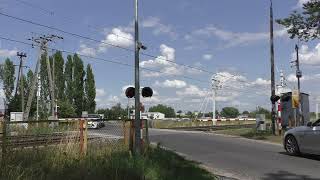 Przejazd kolejowy Słupca #2 (PL) - 6.7.2023 / Railroad crossing