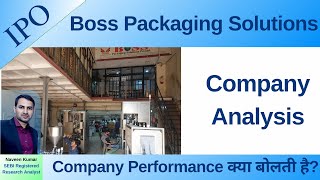 Boss Packaging Solutions IPO | Boss Packaging Solutions Limited Analysis | GMP | Review | IPO