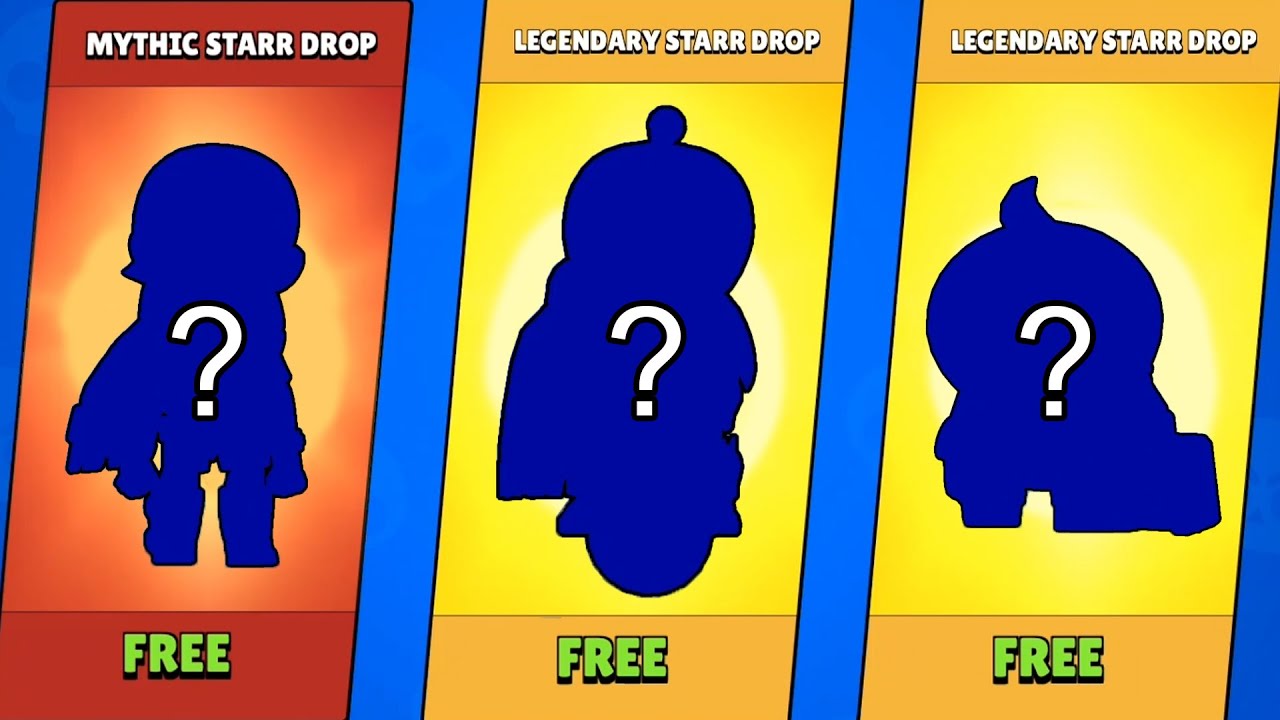 FREE STARR DROPS | Brawl Stars - YouTube