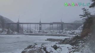 冬の余部と今子浦（兵庫県・香美町）