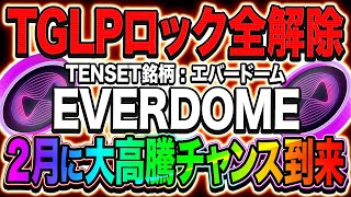 【最新版エバードーム解禁！】買い時は2月〇日！アプデで1000倍高騰の理由【仮想通貨】【メタバース】【dome】