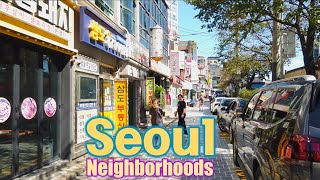 Seoul, Korea - Walking Tour of Neighborhood - 4K - Jungang-dong [Gwanak-gu 3] 6(3)-7