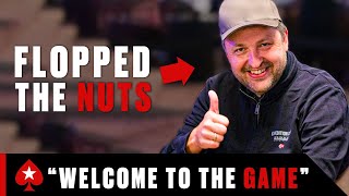 Flopping the NUTS ♠️ Best of The Big Game ♠️ PokerStars