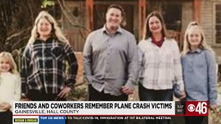 Friends and coworkers remember plane crash victims