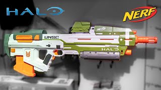 Nerf Halo MA40 + Microshots | 2020 Toy Fair PREVIEW