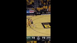 Caitlin Clark's Buzzer Beater to Win vs. Michigan State | Iowa Women's Basketball