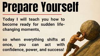 Prepare Yourself: How to Be Ready When Everything Changes Suddenly 🔥 | Success Tips ✅