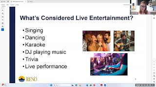 Live Entertainment Regulations Public Meeting - 4-30-26