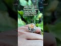 cincin batu akik natural anggur motif angka 4 kristal giwang kinclong original