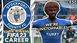 PROMOTION IS COMING! | FIFA 23 YOUTH ACADEMY CAREER MODE | STOCKPORT (EP 55)