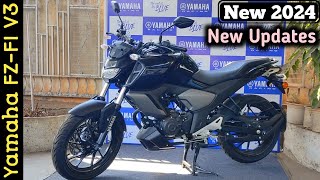 2024 Yamaha FZ-Fi Version 3.0 Review | FZ FI V3 E20 Updates | Price \u0026 Mileage