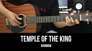 Temple of the King - Rainbow | EASY Guitar Tutorial with Chords / Lyrics - Guitar Lessons
