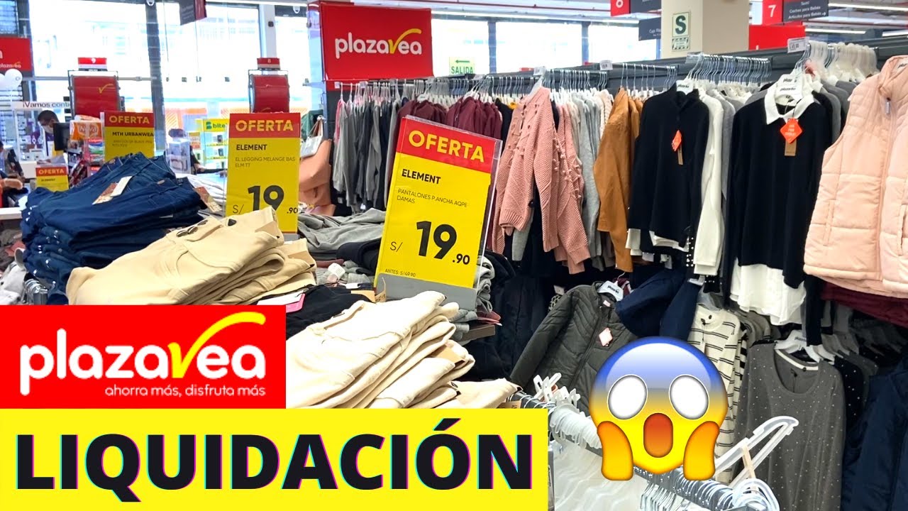 PLAZA VEA OFERTAS ROPA De MUJER👗😱👠MODA🚨BLUSAS, LEGGINS, ROPA INTERIOR🚨 ...