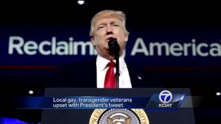 Local gay, transgender veterans upset with Pres. Trump’s tweet
