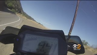 Caught On Tape: Motorcyclist Flies Off Cliff, Lives To Tell About It