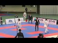 第５２回全日本空手道選手権大会　女子組手　準決勝戦