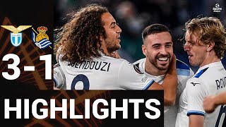 Lazio - Real Sociedad 3-1 Highlights, UEFA Europa League 2024-25 | lazio sociedad