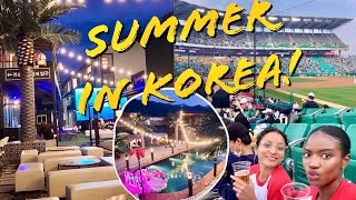 Korea VLOG l Water Sports in Gapyeong, drinks in Seoul and our 1st Korean Baseball Game!