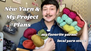 New Yarn \u0026 Crochet Plans for 2025 (my favorite yarns and LYS)